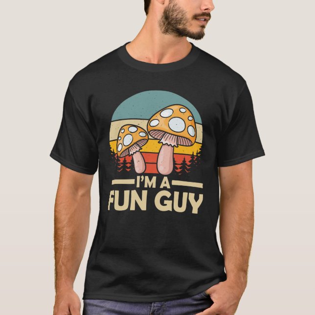 Camiseta Eu sou uma Cara divertida - Engraçado fungo (Frente)