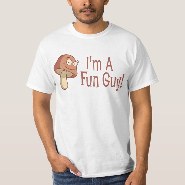 Camiseta Eu sou uma cara do divertimento! (Frente)