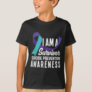 Camiseta Eu Sou Uma Consciência De Prevenção De Suicídio So