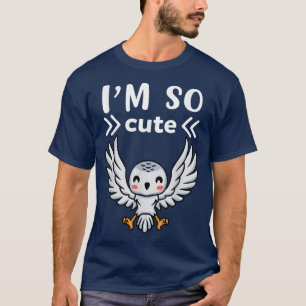 Camiseta Eu sou uma Coruja de Neve Tão Bonita 327