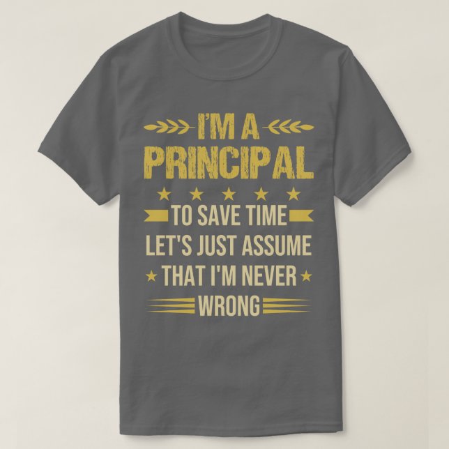 Camiseta Eu Sou Uma Cotação Principal Da Escola Engraçado (Frente do Design)