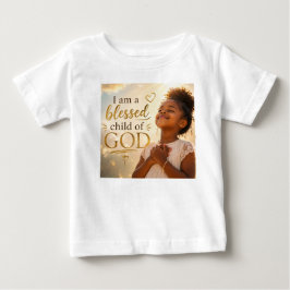 Camiseta Eu sou uma Criança Abençoada de Deus