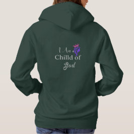 Camiseta Eu sou uma Criança de Deus | Christian Faith Hoodi