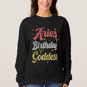Camiseta Eu sou uma Deusa de Aries Aries Aries Raparigas Mi