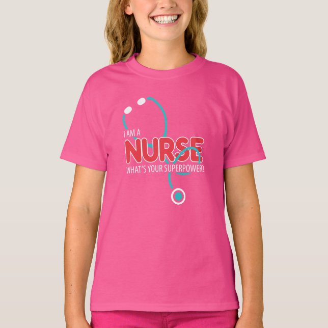 Camiseta Eu sou uma Enfermeira (Frente)