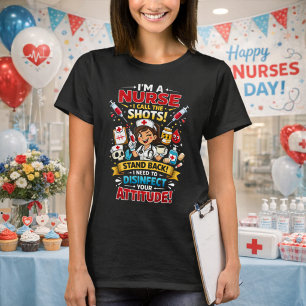 Camiseta Eu Sou Uma Enfermeira Eu Tomo As Decisões Desinfet