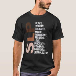 Camiseta Eu Sou Uma Enfermeira Negra Slp Rn Afro Mulher His