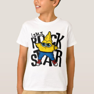 Camiseta Eu sou uma Estrela de Rock