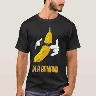 Camiseta Eu Sou Uma fantasia De Banana