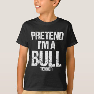 Camiseta Eu sou uma fantasia de cachorro Dia de as Bruxas e