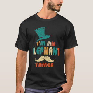 Camiseta Eu sou uma fantasia de elefante Tamer