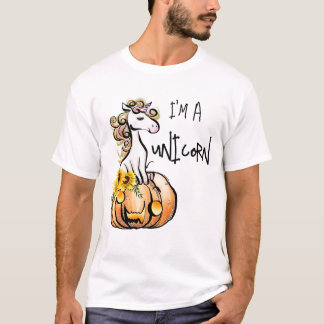 Camiseta Eu sou uma fantasia de Halloween preguiçoso do Uni