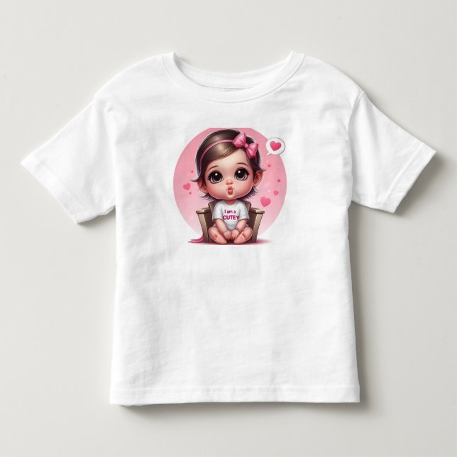 Camiseta Eu Sou uma Garotinha Fofa (Frente)