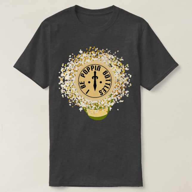 Camiseta Eu Sou Uma Garrafa (Frente do Design)