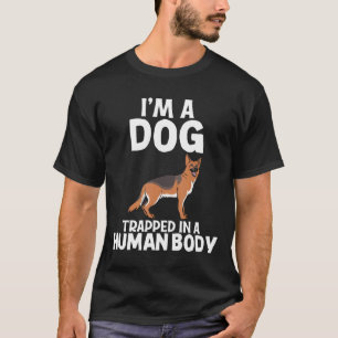 Camiseta Eu Sou Uma German shepherd De Cão, Lady Tee