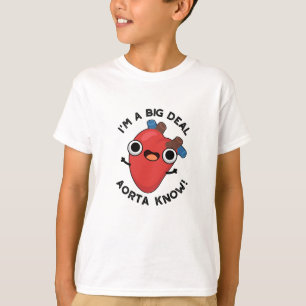 Camiseta Eu sou uma grande Aorta que sabe musculares engraç