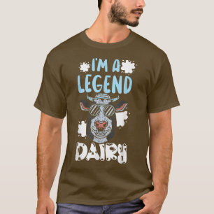 Camiseta Eu sou uma lenda Vaca Leiteira Sábado Vaca Sêmula 