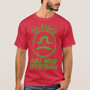 Camiseta Eu sou uma libra, qual é o seu sinal de sutiã