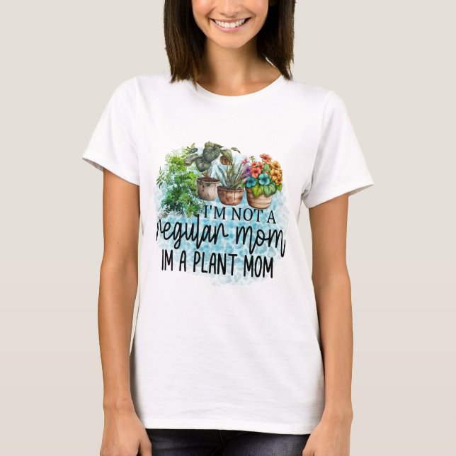 Camiseta Eu Sou Uma Mãe de Plantas (Frente)