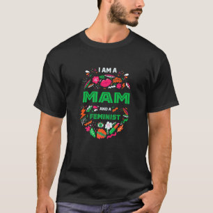 Camiseta Eu sou uma mãe e uma feminista e feminista Direito