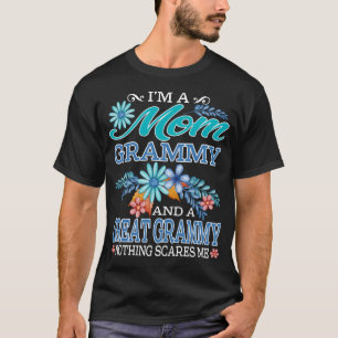 Camiseta Eu sou uma mãe Grammy e uma gramática excelente 