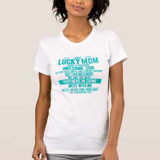 Camiseta Eu Sou Uma Mãe Sortuda