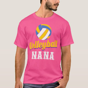 Camiseta Eu Sou Uma Nana De Voleibol