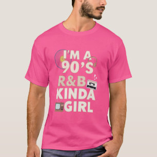 Camiseta Eu sou uma nostalgia da R'b Kinda Girl dos anos 90