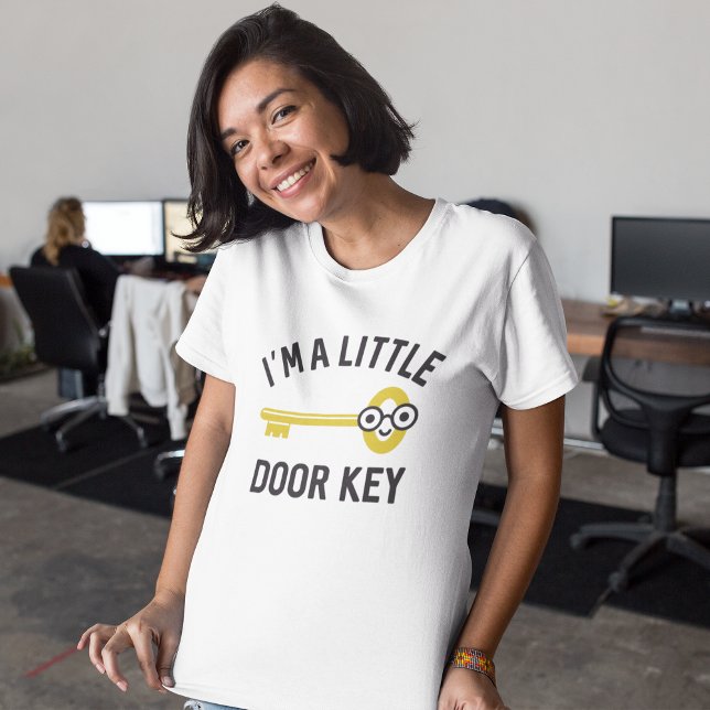 Camiseta Eu sou uma pequena chave de porta (I'm a little door key t-shirt)