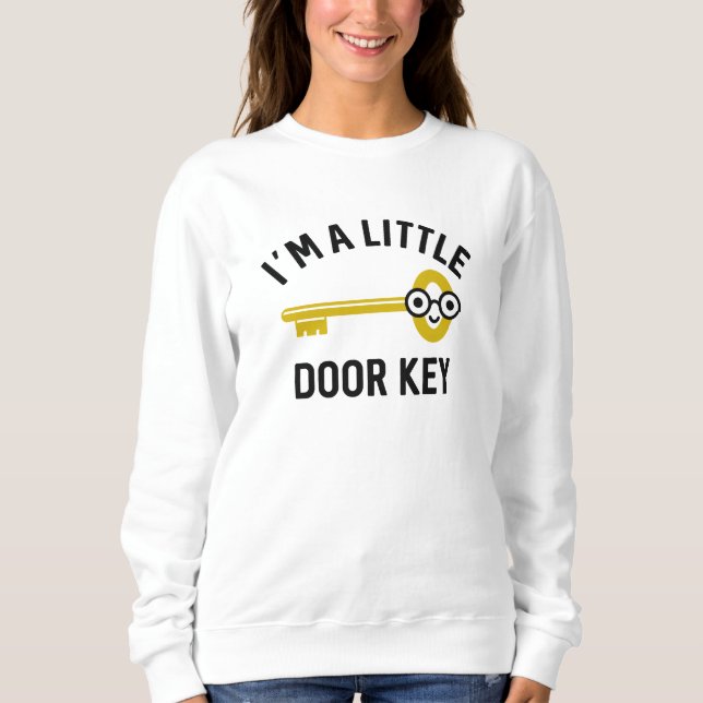 Camiseta Eu Sou Uma Pequena Chave De Porta (Frente)