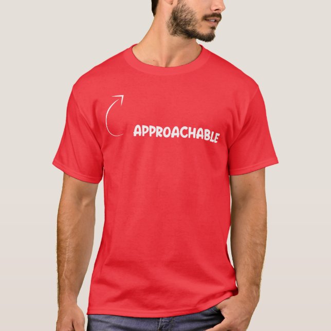 Camiseta Eu Sou Uma Personalidade Engraçada e Acessível Ref (Frente)