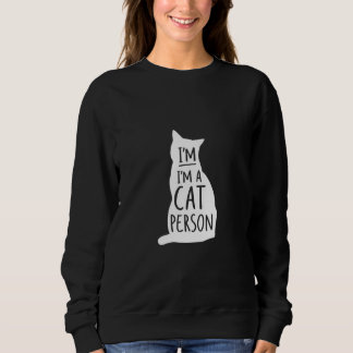 Camiseta Eu sou uma pessoa de gato