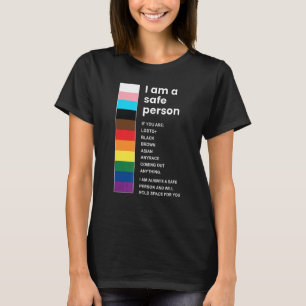 Camiseta Eu Sou Uma Pessoa Segura Lgbt Orgulho gay