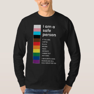 Camiseta Eu Sou Uma Pessoa Segura Lgbt Orgulho gay