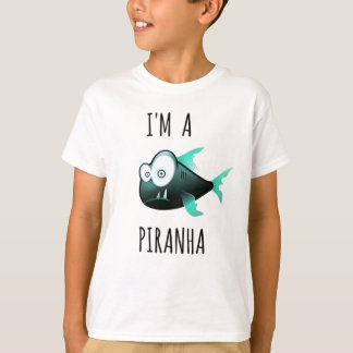 Camiseta Eu sou uma PIRANHA