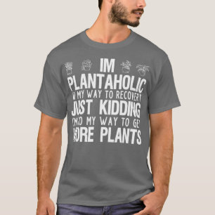 Camiseta Eu Sou Uma Planta De Jardinagem Engraçada Plantah