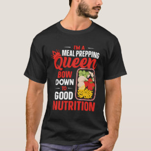 Camiseta Eu Sou Uma Refeição Preparando O Arco Da Rainha Pa