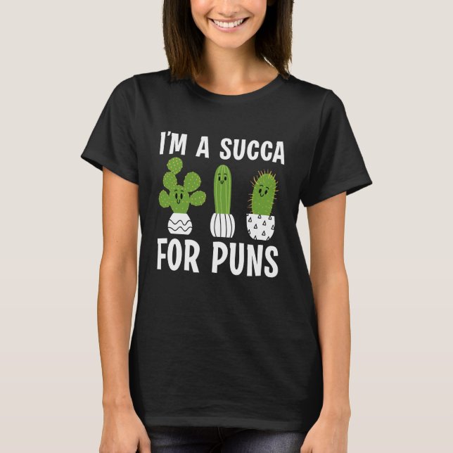 Camiseta Eu sou uma Succa para trocadilhos (Frente)