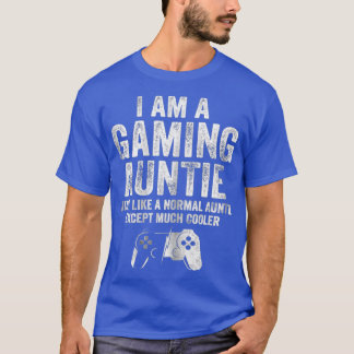 Camiseta Eu Sou Uma Tia De Jogo Engraçada