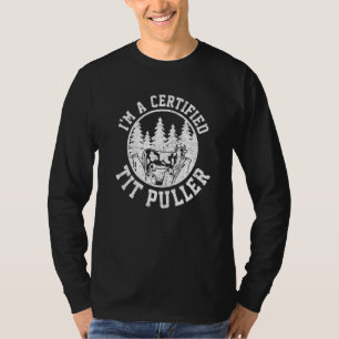 Camiseta Eu Sou Uma Vaca Puxadora De Teta Certificada Para