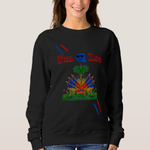 Camiseta Eu sou uma Zoe 1804 Bandeira Haitiana Sam Promo
