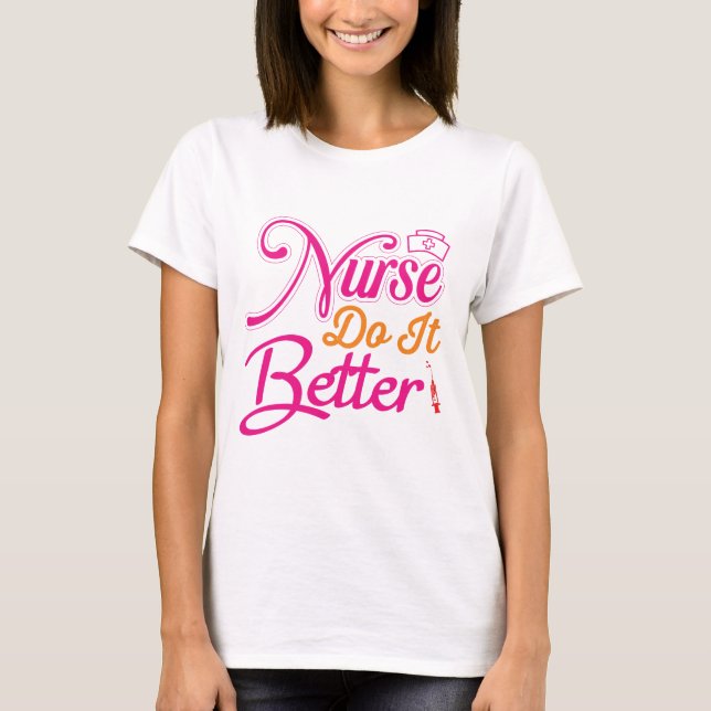 CAMISETA EU SOU UNICORNE NURSE (Frente)