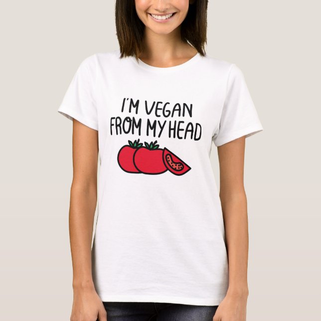 Camiseta Eu sou Vegan (Frente)