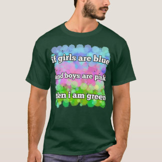 Camiseta Eu sou verde
