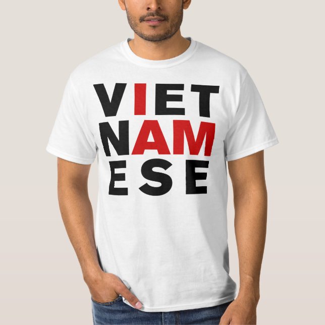 CAMISETA EU SOU VIETNAMIANO (Frente)