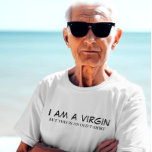 CAMISETA EU SOU VIRGEM - HOMENS ENGRAÇADOS<br><div class="desc">EU SOU VIRGEM - T-Shirt ENGRAÇADO</div>