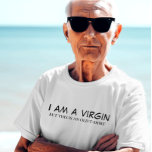 CAMISETA EU SOU VIRGEM - HOMENS ENGRAÇADOS<br><div class="desc">EU SOU VIRGEM - T-Shirt ENGRAÇADO</div>