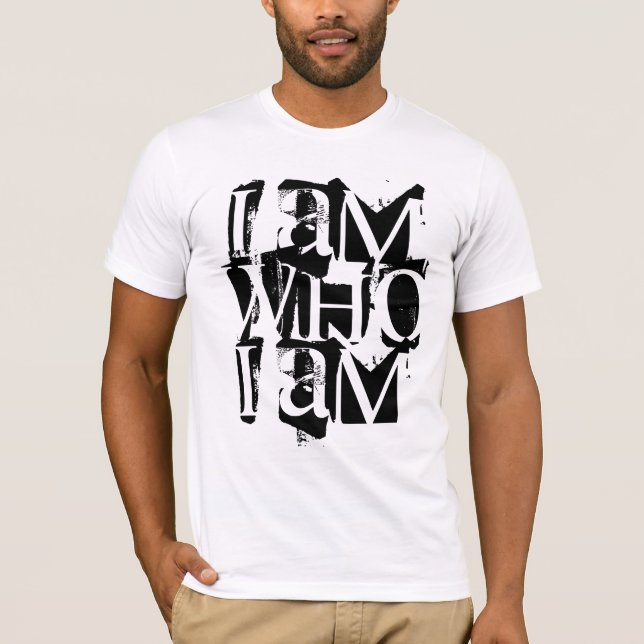 CAMISETA EU SOU WHO QUE EU SOU (Frente)