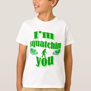 Camiseta Eu squatching o