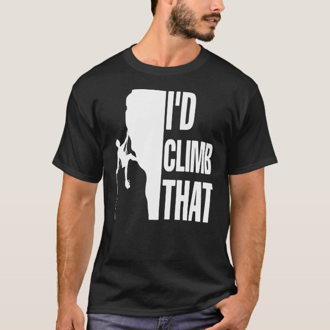 Camiseta Eu Subi Aquela Engraçada Escalada (Frente)